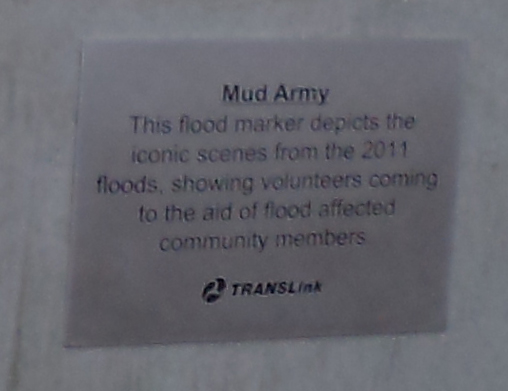 Mud Army plaque