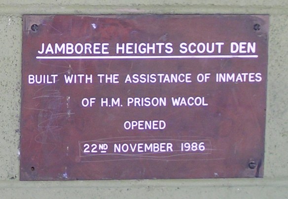 Scout Den Plaque