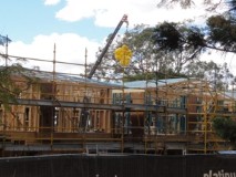 Sinnamon Farm update August 2014 insulation for new house (CDH/CSHSoc)